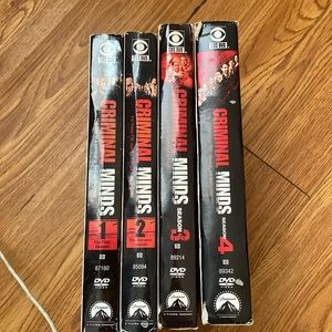Criminal minds seasons 1-4